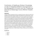 The Contribution of Healthcare Workers’ Knowledge on Use of Integrated Palliative Care.pdf.jpg
