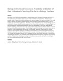 Biology Instructional Resources Availability and Extent of their Utilization in Teaching Pre.pdf.jpg