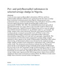 Per and polyfluoroalkyl substances in selected sewage sludge in Nigeria..pdf.jpg